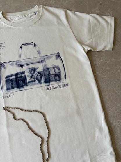*PRE-ORDER* NDO Duffelbag Tee - OFF White